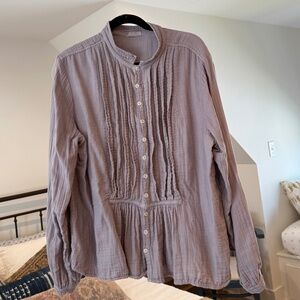 CP SHADES Claudine blouse cotton tucked XL